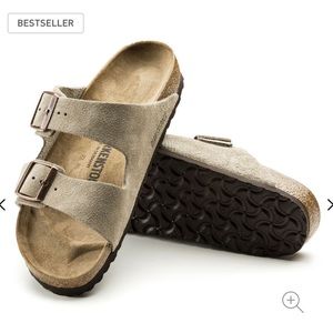 Arizona - suede leather size 38 (7-7.5) soft foot bed